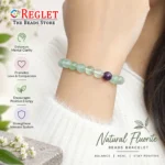 Natural Fluorite Bracelet for Focus, Mental Clarity & Emotional Balance - Image 7