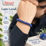 Blue Lapis Bracelet for Confidence, Communication & Mental Clarity - Image 7