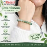 Natural Green Aventurine Bracelet for Luck and Prosperity - Image 6