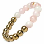 Rose Quartz Hematite bracelet
