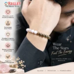 Rose Quartz & Hematite Bracelet for Love, Emotional Balance & Grounding - Image 3