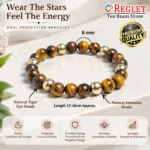 Tiger Eye & Hematite Bracelet for Confidence, Grounding & Positive Energy - Image 2
