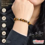 Tiger Eye & Hematite Bracelet for Confidence, Grounding & Positive Energy - Image 6