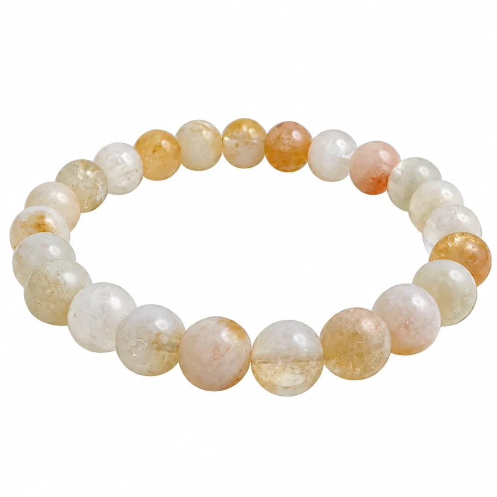 Citrine Beads Bracelet