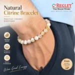 Citrine Beads Bracelet for Wealth, Success & Abundance - Image 4