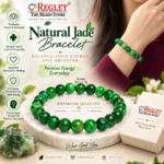Natural Jade Beads Bracelet for Luck, Harmony & Positive Energy - Image 6