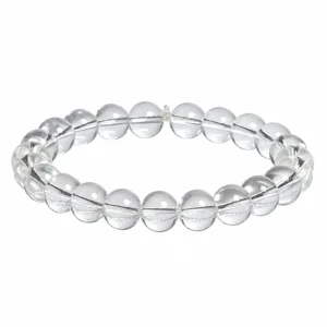 Natural Clear Quartz Beads Bracelet for Balance
