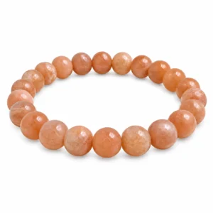 Natural Sunstone Bracelet for Confidence