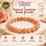 Natural Sunstone Bracelet for Confidence, Good Luck & Good Luck - Image 6