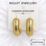Korean Fashion Earrings Set for Women - 4 Pairs - Image 9