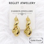 Korean Fashion Earrings Set for Women - 4 Pairs - Image 5