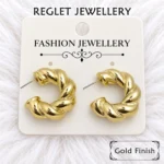 Korean Fashion Earrings Set for Women - 4 Pairs - Image 4