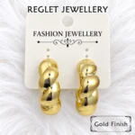 Korean Fashion Earrings Set for Women - 4 Pairs - Image 3