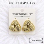 Korean Fashion Earrings Set for Women - 4 Pairs - Image 2