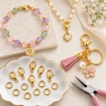 Lobster Clasps 50 Pcs + Jump Rings 700 Pcs - Gold Finish Jewellery Findings - Image 3
