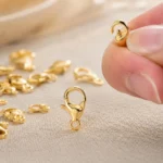 Lobster Clasps - Gold Finish Jewellery Findings - 100 Pcs - 10mm - Image 4