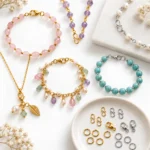 Lobster Clasps 50 Pcs + Jump Rings 700 Pcs  + S Hooks 270 PCs – Gold & Silver Finish Jewellery Findings - Image 3
