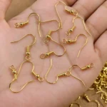 Jump Rings 700 Pcs + Eye Pins 300 Pcs + Head Pins 300 Pins + Earring Hooks 220 Pcs – Gold & Silver Finish Jewellery Findings - Image 5