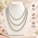 10mm Silver Pearl Beads for Jewellery Making Kit – 350 Pcs, 200g - Image 7