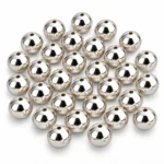 12mm Silver Pearl Beads for Jewellery Making Kit – 200 Pcs, 200g | REGLET
