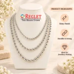 12mm Silver Pearl Beads for Jewellery Making Kit – 200 Pcs, 200g - Image 7