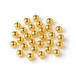 Golden Pearl Beads for Jewellery Making Kit – 5800 Pcs, 4mm, 200g