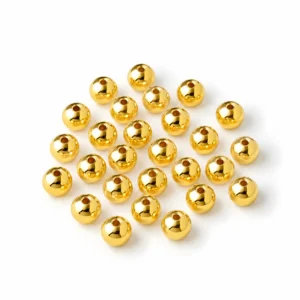 5mm Golden Pearl Beads for Jewellery Making Kit – 3000 Pcs, 200g