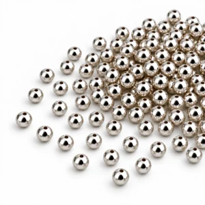 5mm Silver Pearl Beads for Jewellery Making Kit – 3000 Pcs, 200g