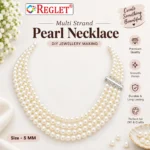 5mm Off-White Pearl Beads for Jewellery Making Kit – 3000 Pcs, 200g - Image 4