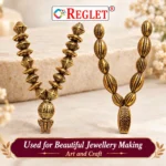 Golden Antique Beads for Bracelet Making Kit – 340 Pcs, 12 Designs, 280g - Image 4