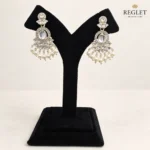 Kundan Pearl Chandbali Earrings for Women – Gold Tone Traditional Jewellery - Image 6