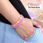 Oval Shaped Glass Beads for Bracelet Making Kit – 160 Pcs, 8 Colours, 11 × 8mm | REGLET - Image 5