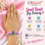 Matt Glass Beads for Bracelet Making Kit – 250 Beads, 10 Charms & 15 Evil Eye Beads - Image 6