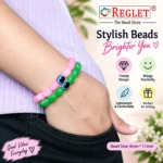 Cylinder Glass Beads for Bracelet Making Kit – 215 Beads, 10 Charms & 15 Evil Eye Beads - Image 7