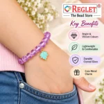Crystal Glass Beads for Bracelet Making Kit – 250 Pcs, 9 Colours, 8mm - Image 5