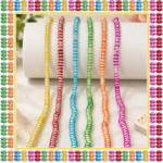Ring Crystal Beads for Bracelet Making Kit – 1200 Pcs, 10mm × 4mm, 180g - Image 4